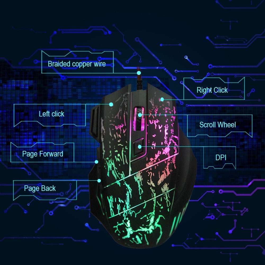 Computer Gaming Mouse - Hyper tech store