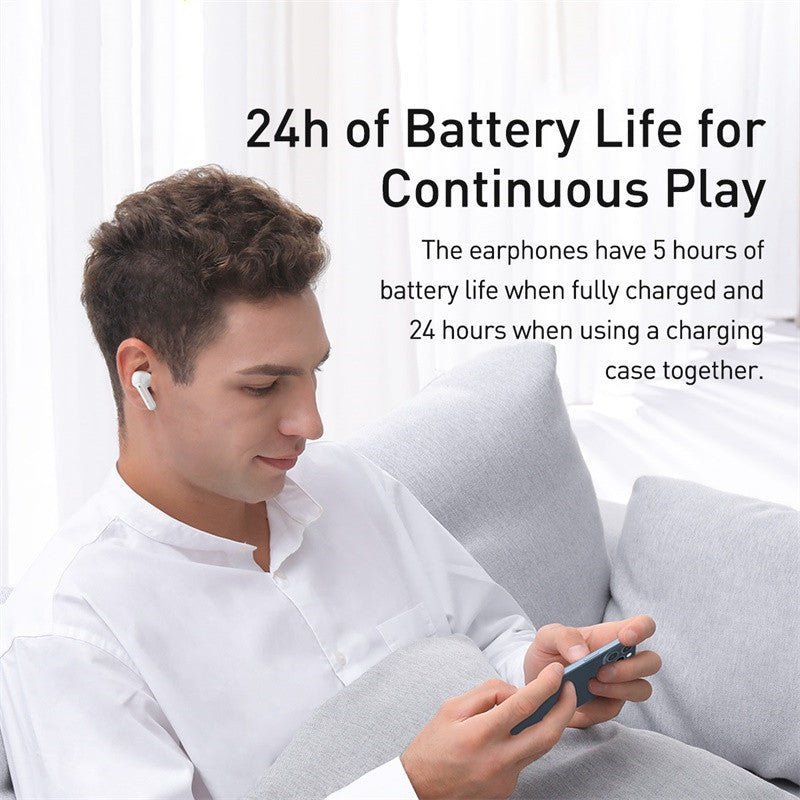 Dual Monaural Switching Noise-cancelling Earphones Waterproof Sound-activated Music Earphones - Hyper tech store