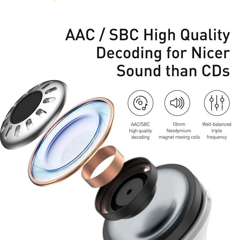 Dual Monaural Switching Noise-cancelling Earphones Waterproof Sound-activated Music Earphones - Hyper tech store