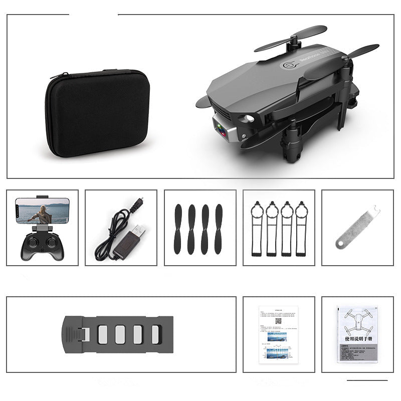Folding Drone HD 4K Aerial Photography Mini Quadcopter Toy RC Airplane - Hyper tech store
