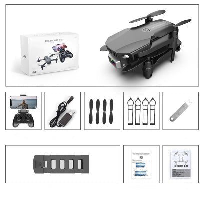 Folding Drone HD 4K Aerial Photography Mini Quadcopter Toy RC Airplane - Hyper tech store