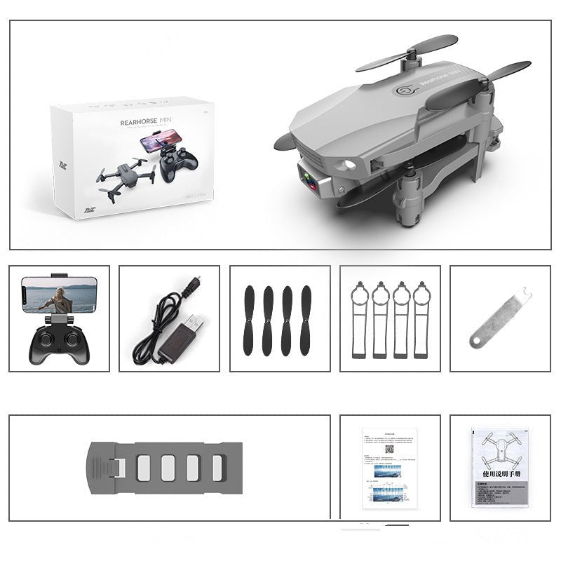 Folding Drone HD 4K Aerial Photography Mini Quadcopter Toy RC Airplane - Hyper tech store