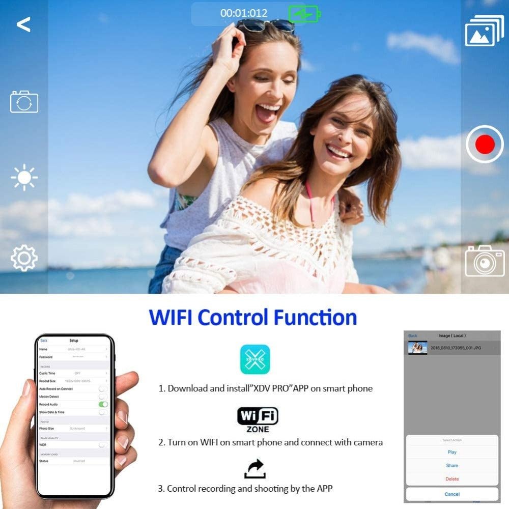 New Handheld High-Definition Digital Video Camera 4K Conference Camera Recorder Short Video Camera Dv - Hyper tech store