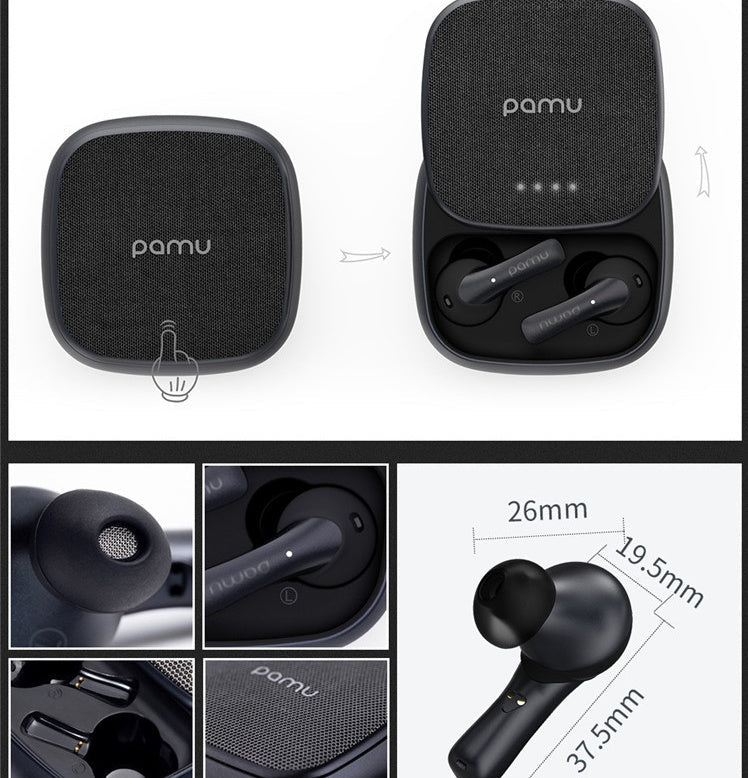 Noise-cancelling Wireless Earphones Dual Bluetooth Earphones Touch Charging - Hyper tech store