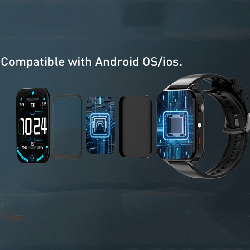 Smart Watch Android HD Large Screen To Play Games And Listen To Music - Hyper tech store