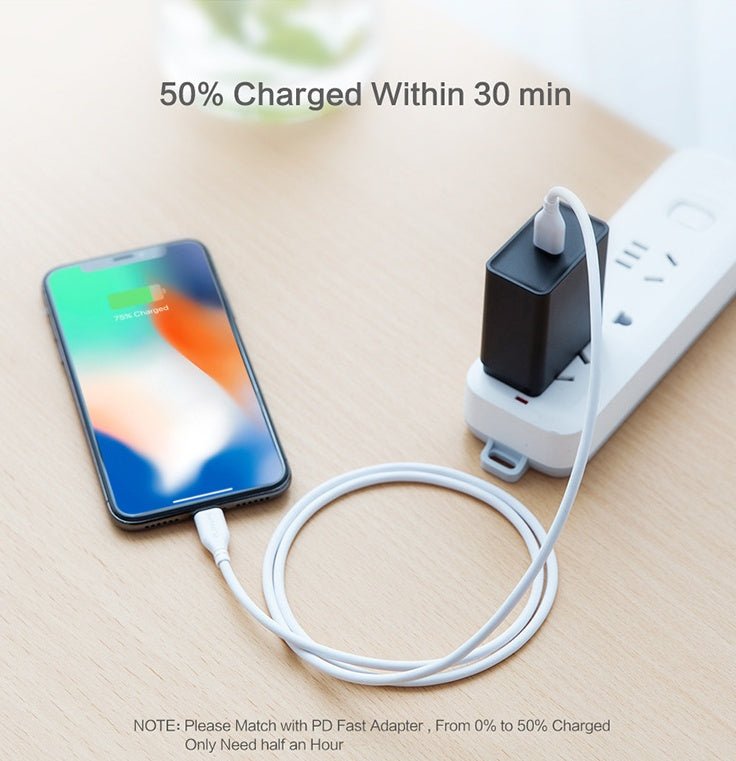 Ultra-Fast USB-C to Lightning Cable - Hyper tech store