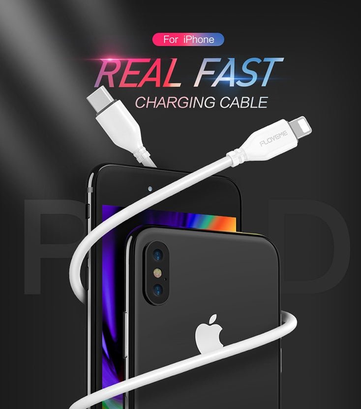 Ultra-Fast USB-C to Lightning Cable - Hyper tech store